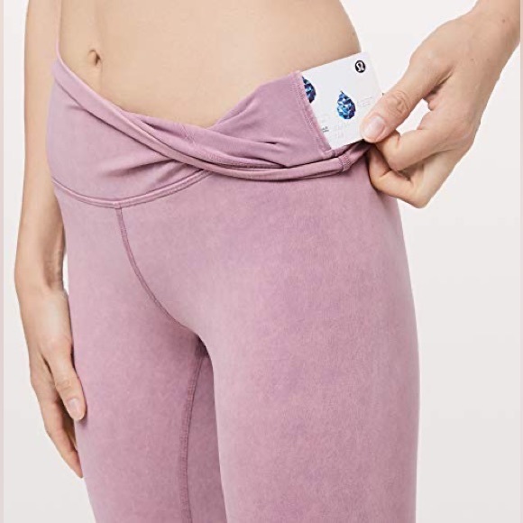 Lululemon light pink wunder under leggings - Picture 3 of 6